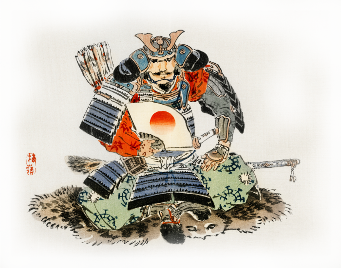 samurai-woodblock